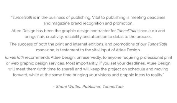 Atlee Design Graphic Design and Artworking Testimonial 1